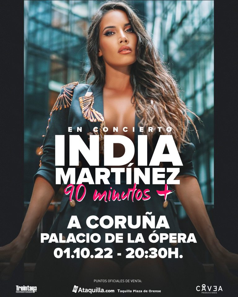 India Martínez 90 MINUTOS Palacio de la Ópera